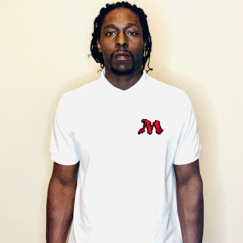 MHL Clothing MoneyHungry Mens Polo White Collar